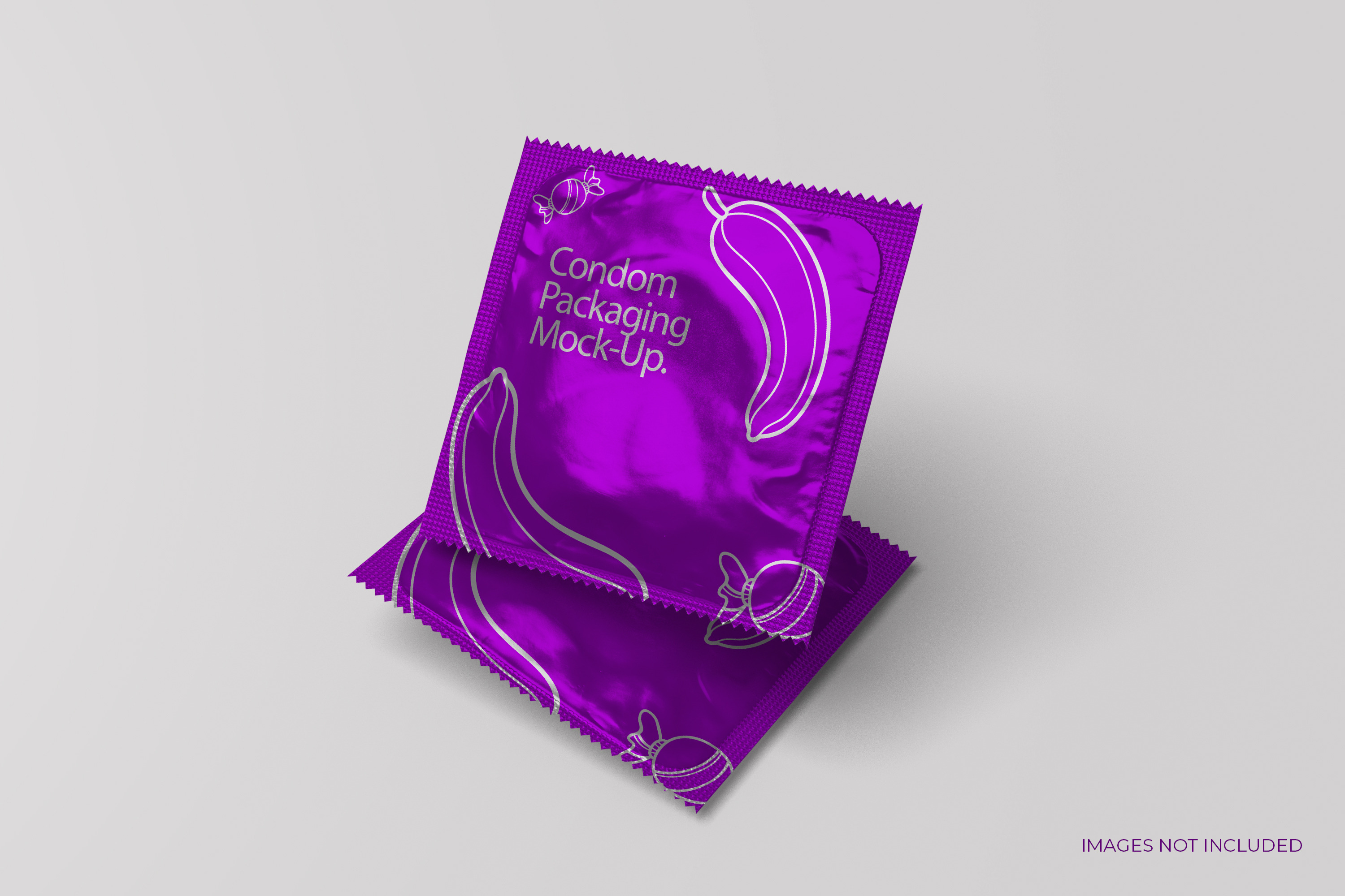 Condom Packaging Mockup Template, a Packaging Mockup by rudiSasori