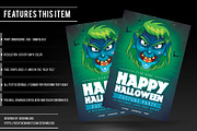 Halloween Costume Party Flyer - PSD, a Flyer Template by designblends@gmail.com (Thumbnail 2 of 3)