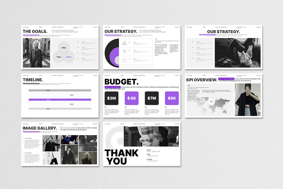 Marketing Plan Presentation Template, a Presentation Template by Creative-Work (Photo 6 of 7)