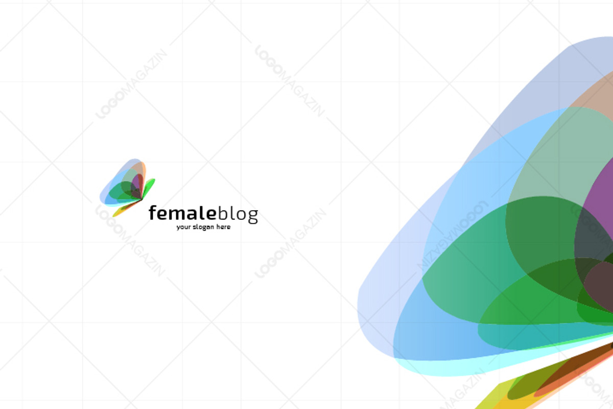 45 Multicolor Logos Bundle, a Branding & Logo Template by LogoBuy (Photo 21 of 25)