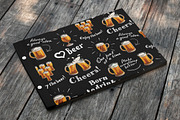 Beer. Patterns, a Background Graphic by Yulia Ogneva (Thumbnail 4 of 4)