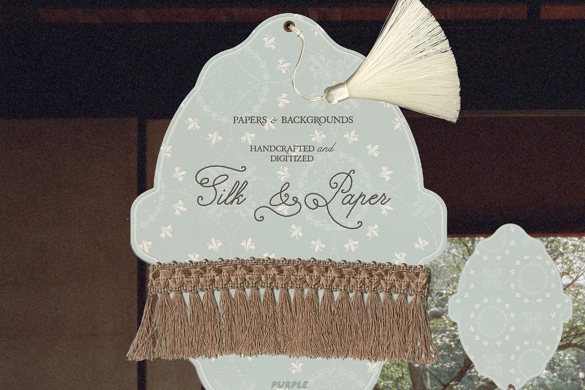 Silk & Paper: Textures & Frames, an Object Graphic by Purple (Photo 11 of 20)