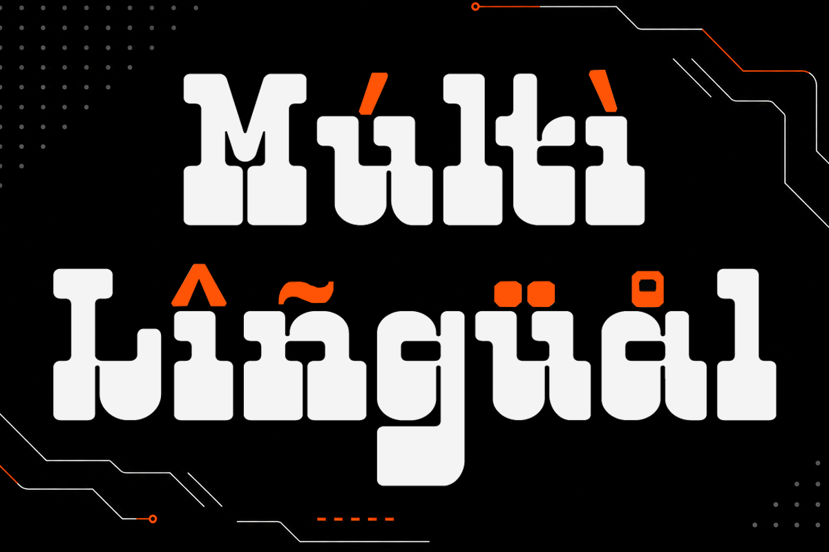 Technology Slab Serif Font - Neficto, a Slab Serif Font by Font Liner (Photo 10 of 10)