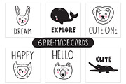 Scandinavian animals Kids collection, an Animal Illustration by cutelevindesign (Thumbnail 6 of 9)
