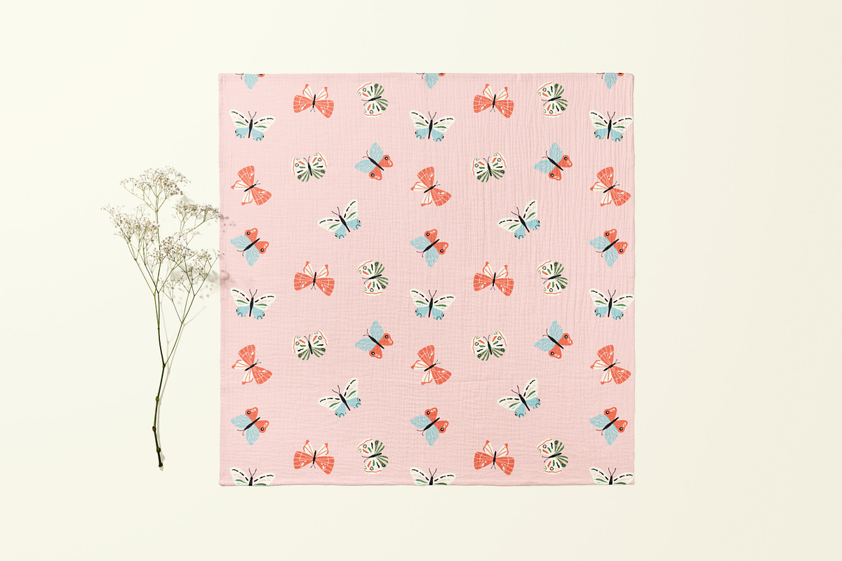 Blooming Summer - Patterns & Flowers, a Pattern Graphic by simpleblues (Photo 5 of 12)