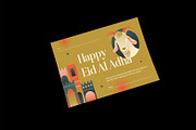 Eid Al-Adha Greeting Card, a Card Template by Neermana (Thumbnail 3 of 4)
