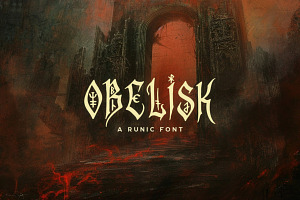 Obelisk - Runic Font