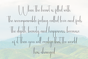 Elegant | Script Font, a Handwritten Font by Scratchones (Thumbnail 6 of 9)