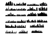Cityscape Stamp Brushes Procreate, a Brush Add-On by aivos (Thumbnail 8 of 9)