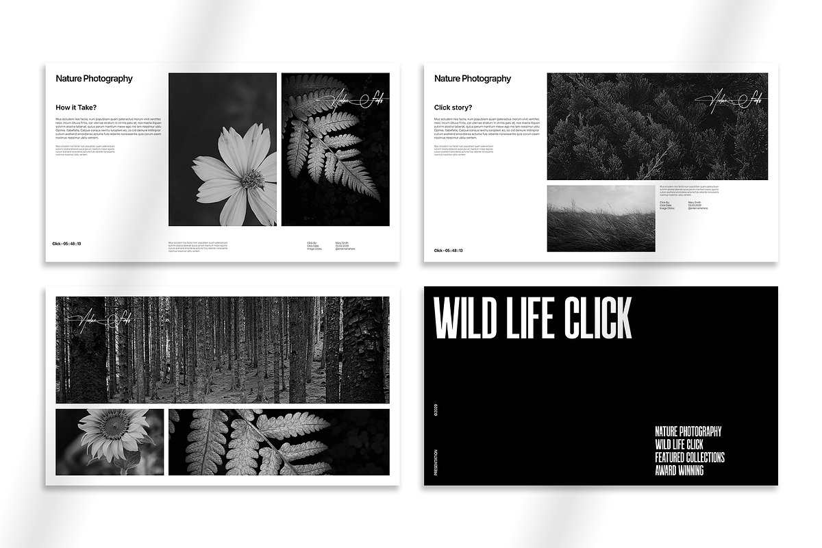 Photographer Portfolio Presentation, a Presentation Template by Oriofix (Photo 7 of 11)