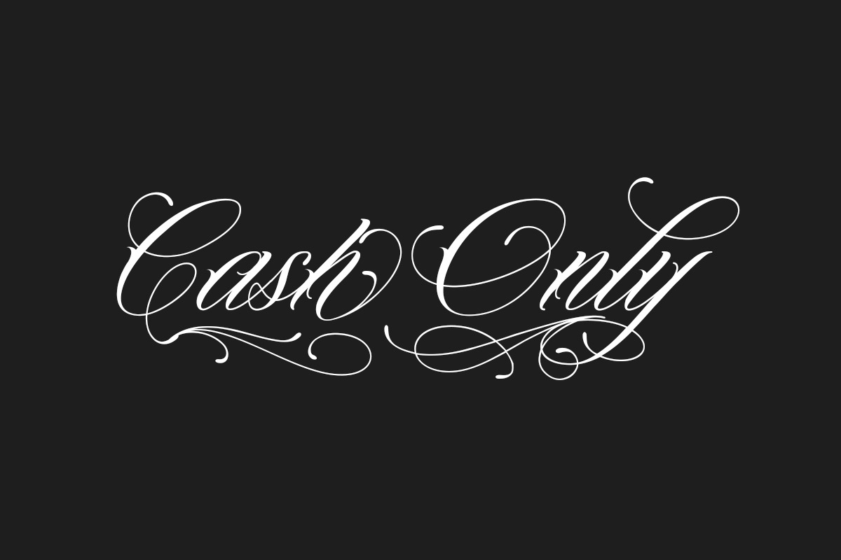 Kingside | Tattoo Style, a Script Font by Muntab_Art (Photo 7 of 9)