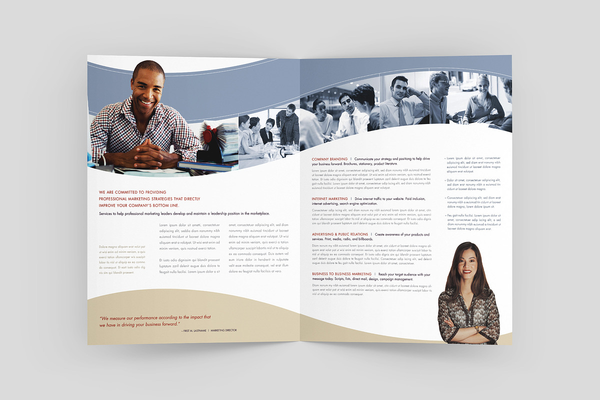 Marketing Consulting Brochure, a Brochure Template by StockLayouts (Photo 2 of 4)