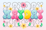 Mayday Font, a Handwritten Font by Nobu Collections (Thumbnail 1 of 10)