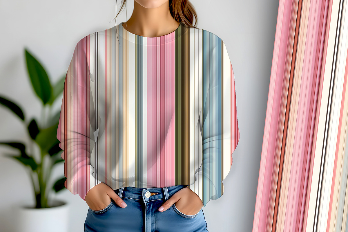 Garden Stripe Seamless Repeat, a Pattern Graphic by Sharon Schwalbe (Photo 2 of 7)