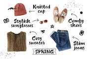 Luna Brush Script + Extras, a Script Font by Ksenia Belobrova (Thumbnail 2 of 9)
