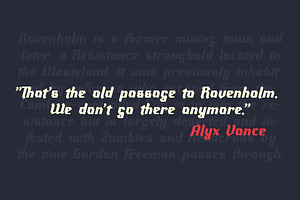 Ravenholm Slant