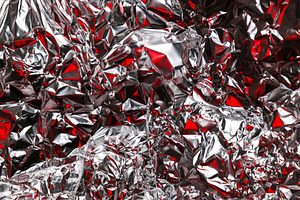 Shiny metallic surface with vibrant, a Background Photo by Edalin's Store