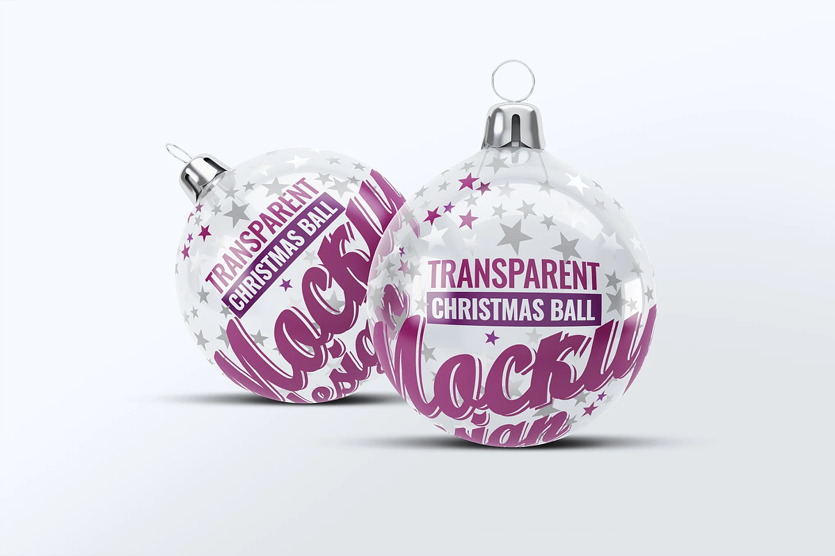 Christmas Ball Mock-up, a Product Mockup by DesignRushMarket (Photo 6 of 7)