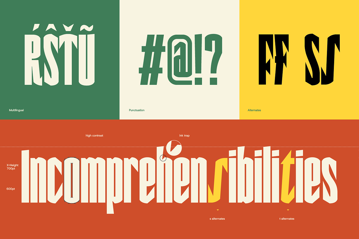 AO Hailstone - Condensed Display, a Sans Serif Font by OwunStudio (Photo 5 of 18)