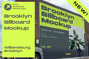Brooklyn Billboard Mockup