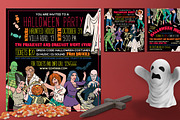 Halloween Costume Party Flyers, a Flyer Template by Moloko88 (Thumbnail 1 of 3)