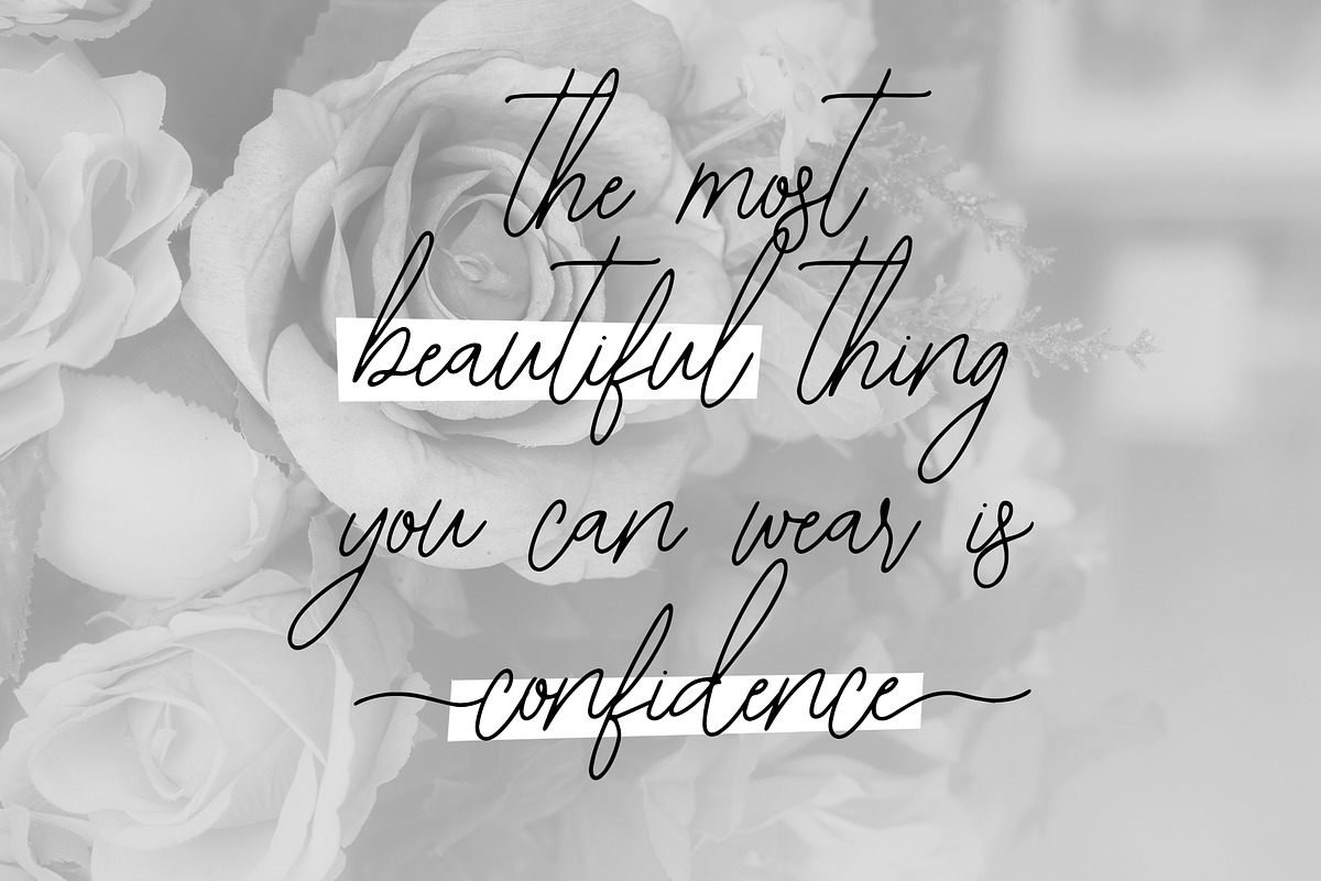 Bearetta - Beautiful Handwriting, a Script Font by Almarkhatype (Photo 5 of 10)