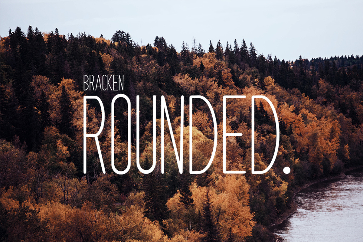 Bracken | A Hipster Font Family, a Sans Serif Font by Zone 6, image size:1200x800