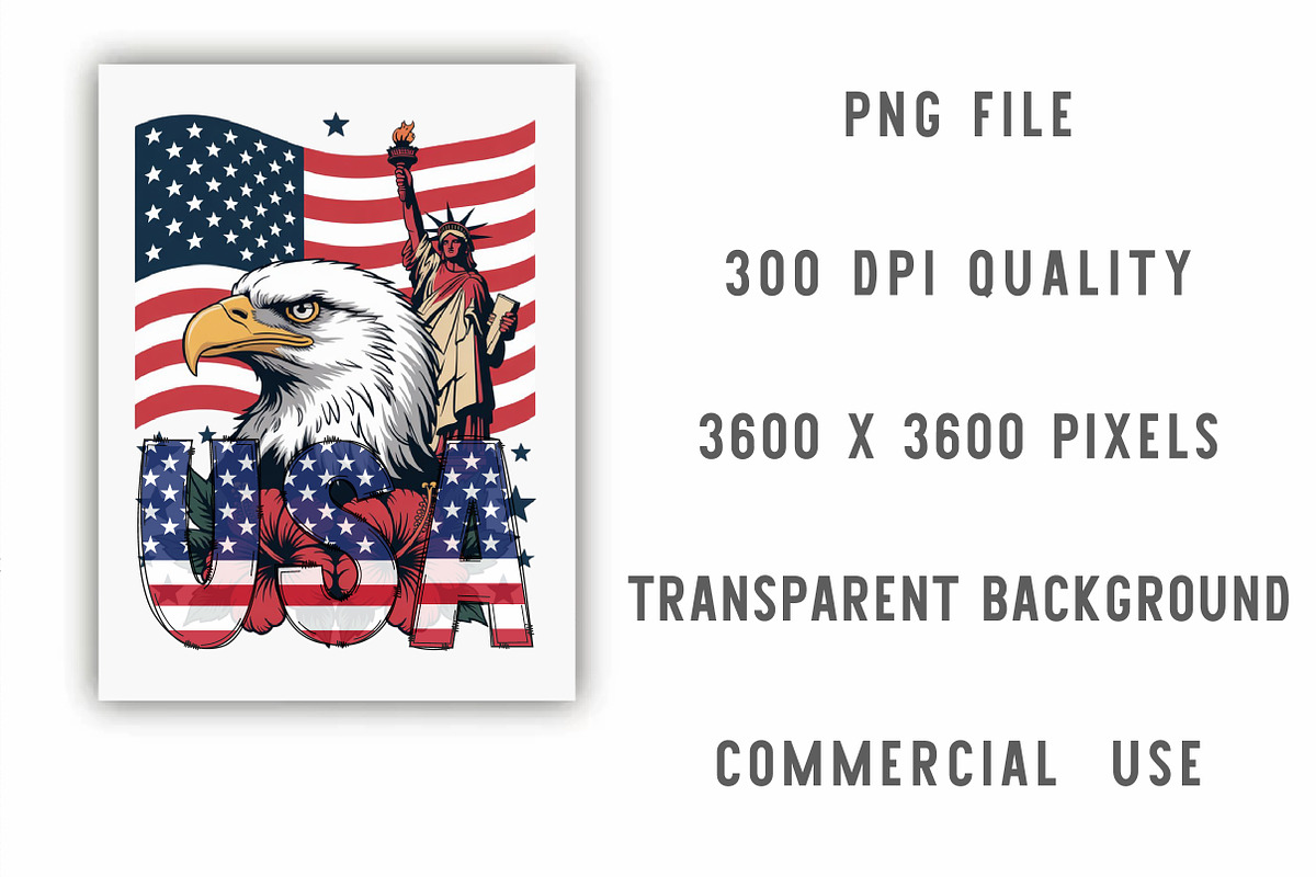 4th of July Patriotic Sublimation, a Graphic by designcity5 (Photo 2 of 10)