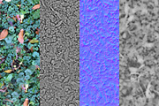 6 Seamless Leaf Material Textures, a Textures & Material 3D Model by 3DTreatment (Thumbnail 11 of 11)