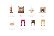 Ornate Interior Decor, an Object Graphic by Deemak Daksina (Thumbnail 3 of 3)