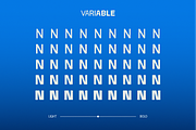 Gandaria Display Typeface, a Sans Serif Font by Haps Space (Thumbnail 11 of 15)