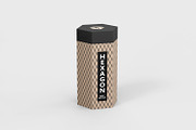 Sleek Hexagonal Packaging Mockup, a Packaging Mockup by Ram Studio LLC (Thumbnail 3 of 16)