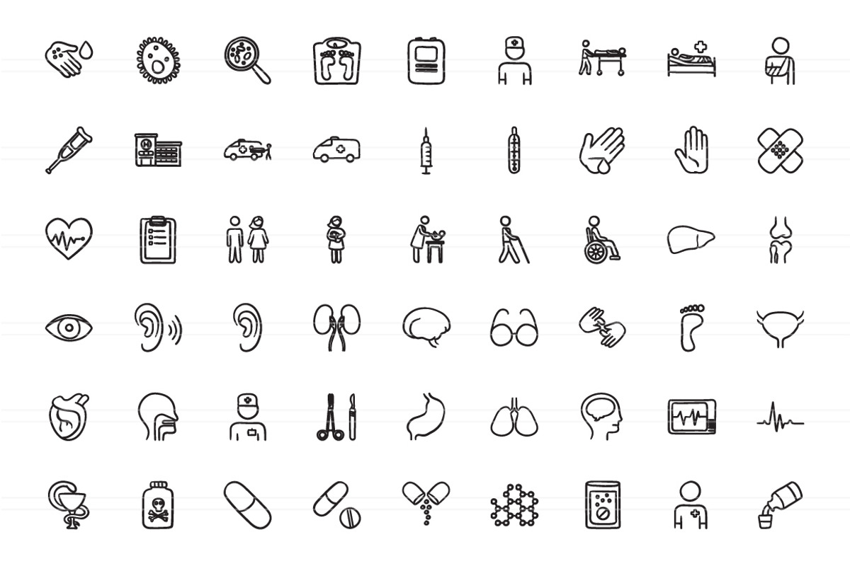 2100 Hand drawn vector icons, an Outline Icon by Visual Generation (Photo 23 of 43)