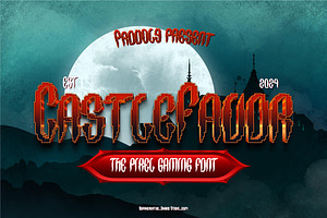 Castlefavor - Pixel Gaming Font