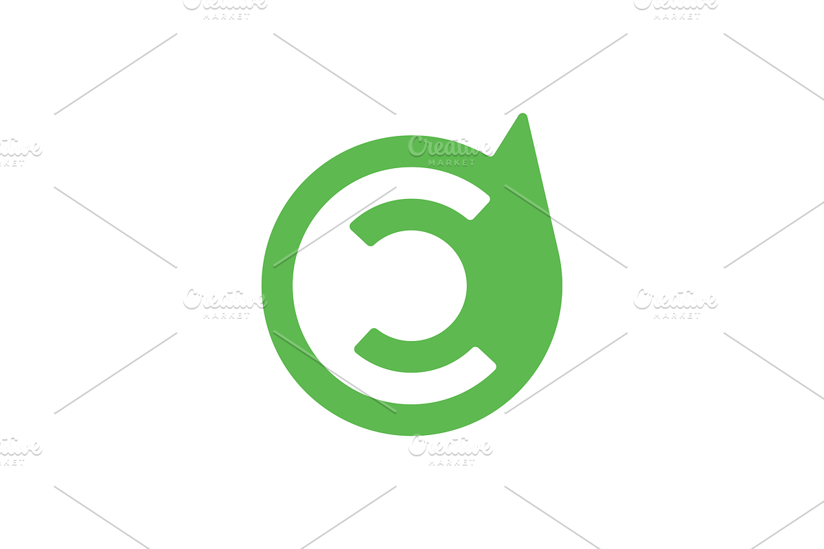Initial E in D Shape Logo, a Branding & Logo Template by Advateik ™ (Photo 2 of 4)