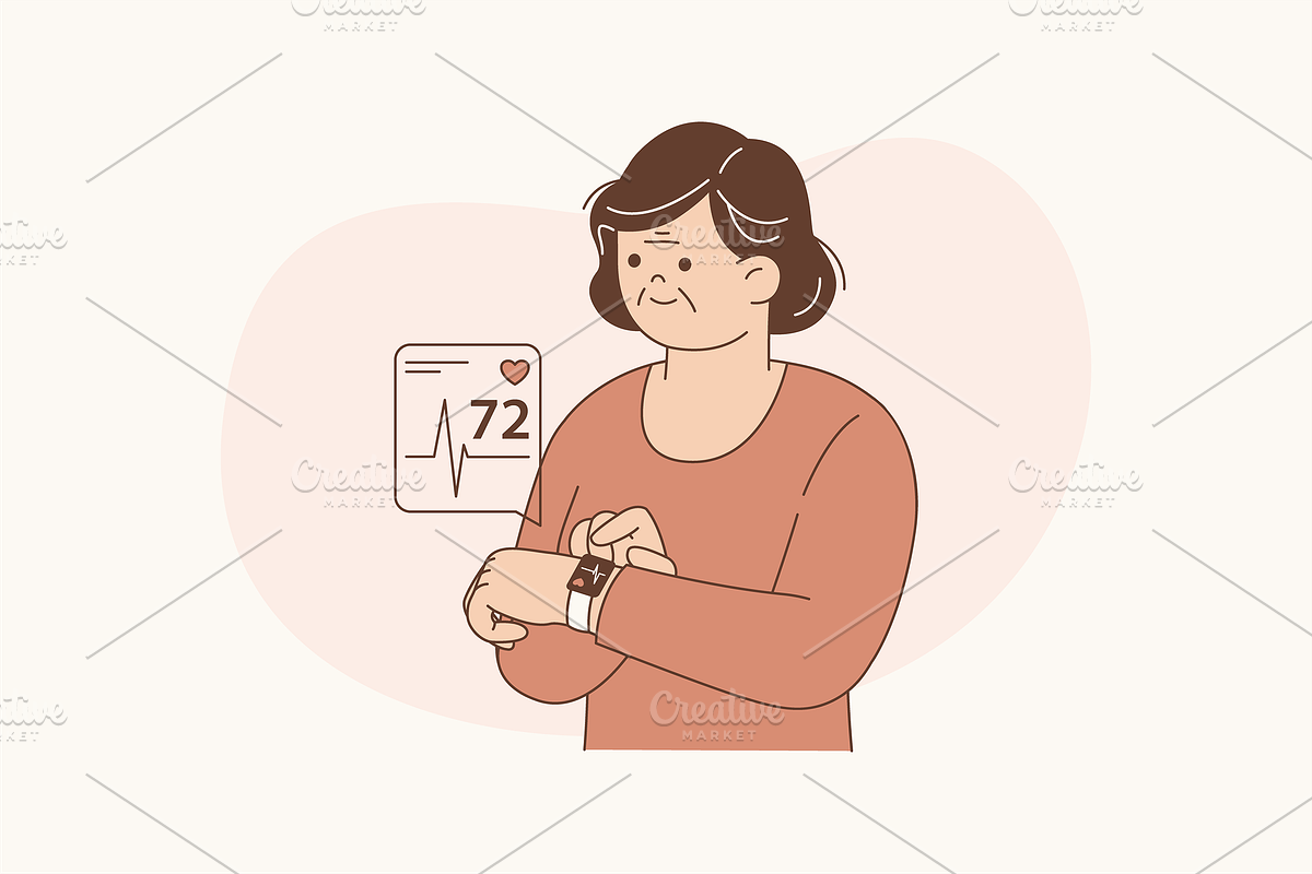 Vibrant Senior Life Illustration, an Object Graphic by Jump Studio (Photo 5 of 12)