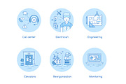 Services icons, an Outline Icon by Pykhtik Design Shop (Thumbnail 4 of 4)