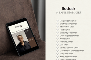 Flodesk Email Newsletter Templates