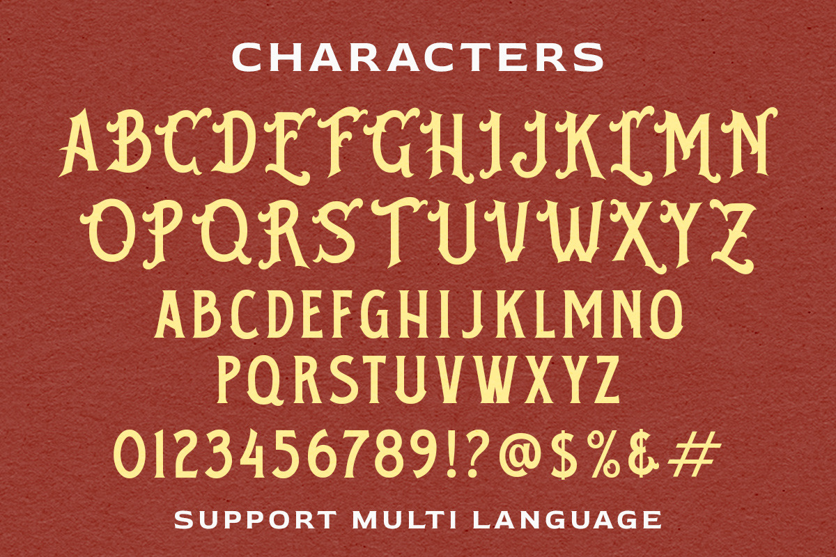 Jemmy Wonder - Vintage Display Font, a Font by Letterhend Studio (Photo 8 of 8)