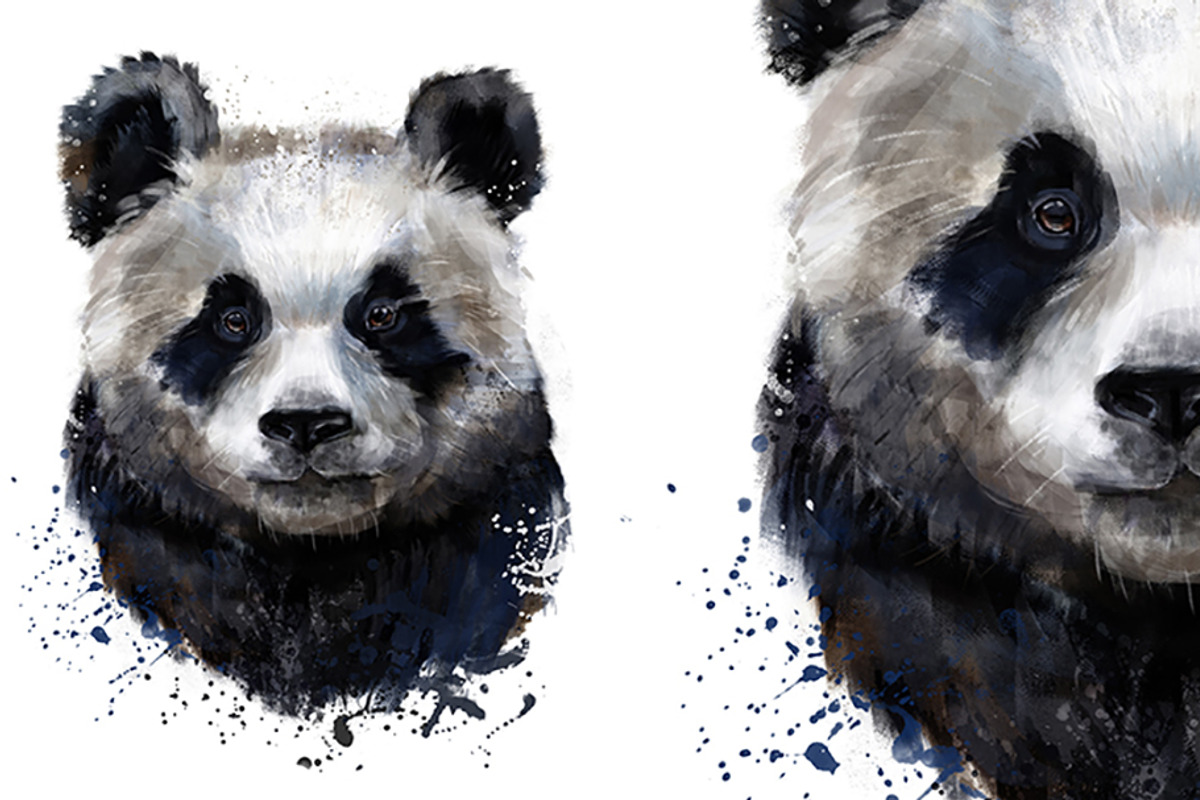 cute panda art, an Animal Illustration by art_mouse (Photo 3 of 5)