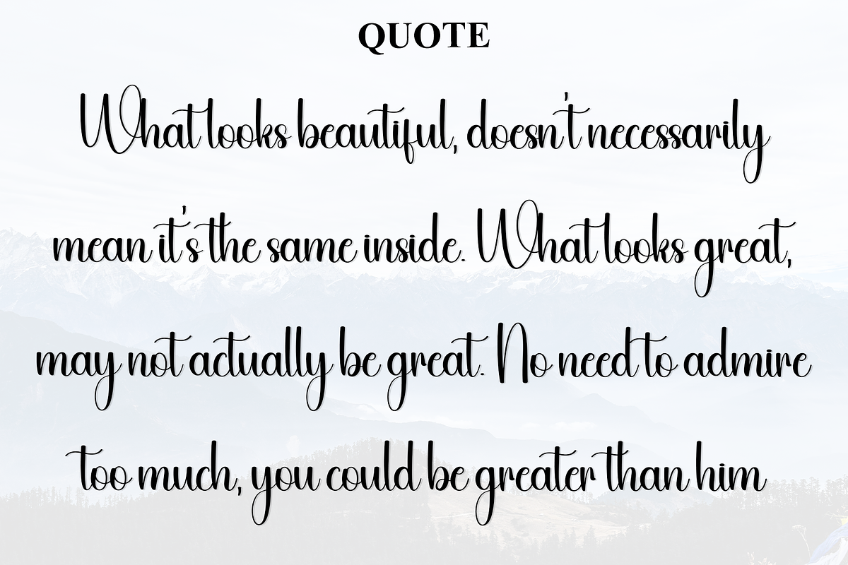Handmade Calligraphy, a Handwritten Font by FreshTypeINK (Photo 7 of 8)