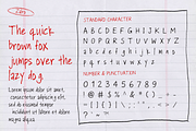 Zarlo - Scribble Handwritten Font, a Handwritten Font by Indotype Foundry (Thumbnail 6 of 10)