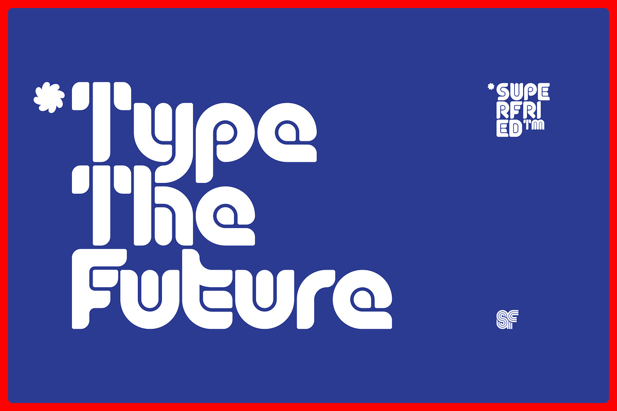PLUG | Retro Display Font, a Sans Serif Font by Superfried Font Shop (Photo 8 of 8)