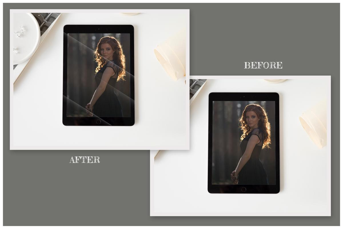 Minimal Glossy Reflection Overlays