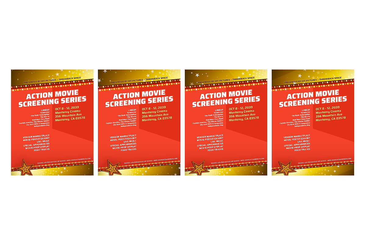 Stars Animated Handout Template Pack, a Marketing Template by Hit Pictures (Photo 2 of 4)