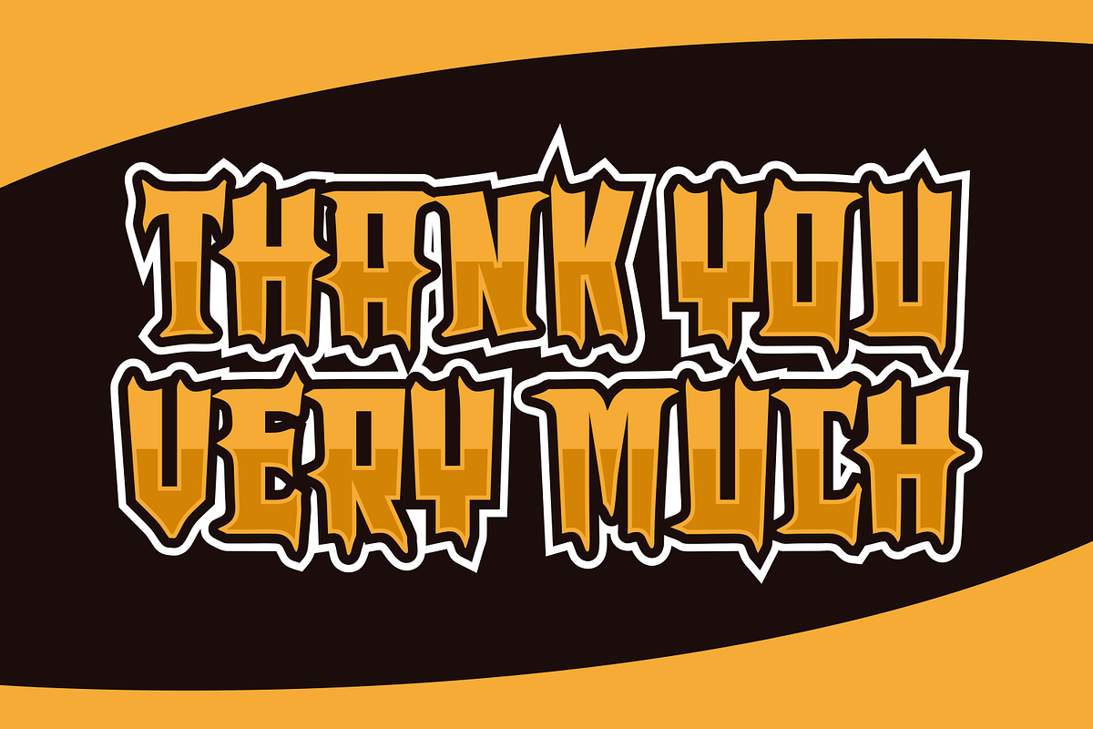 Moshu - Funky Display Font, a Serif Font by lelevien (Photo 3 of 4)