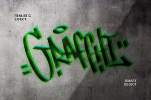 TAG Graffiti Mockup