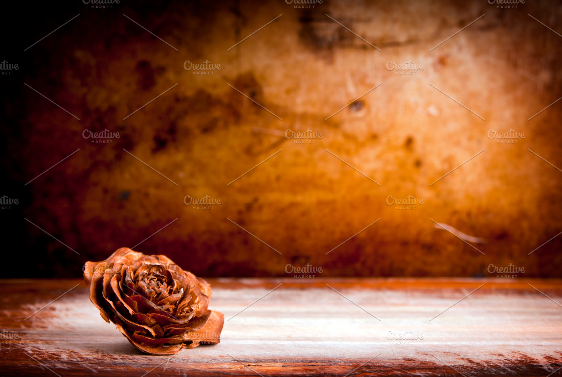 Wooden Rose Background, a Background Photo by THP Creative