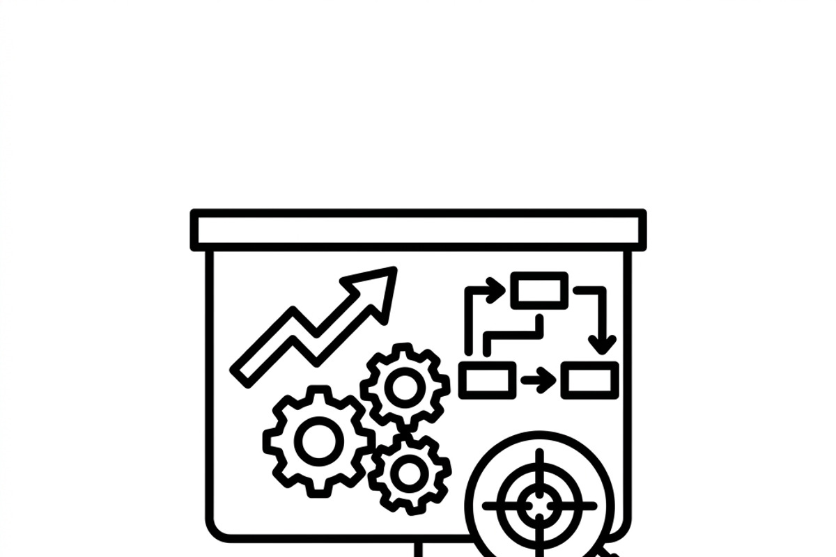 44 Business Presentation Icons, an Outline Icon by adenpinkstore (Photo 4 of 14)
