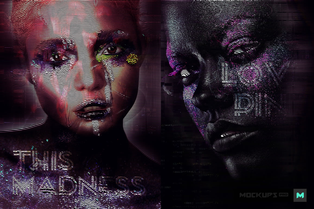 MADNESS Sci-Fi Photoshop Action, an Action Add-On by MockupsPro (Photo 4 of 6)